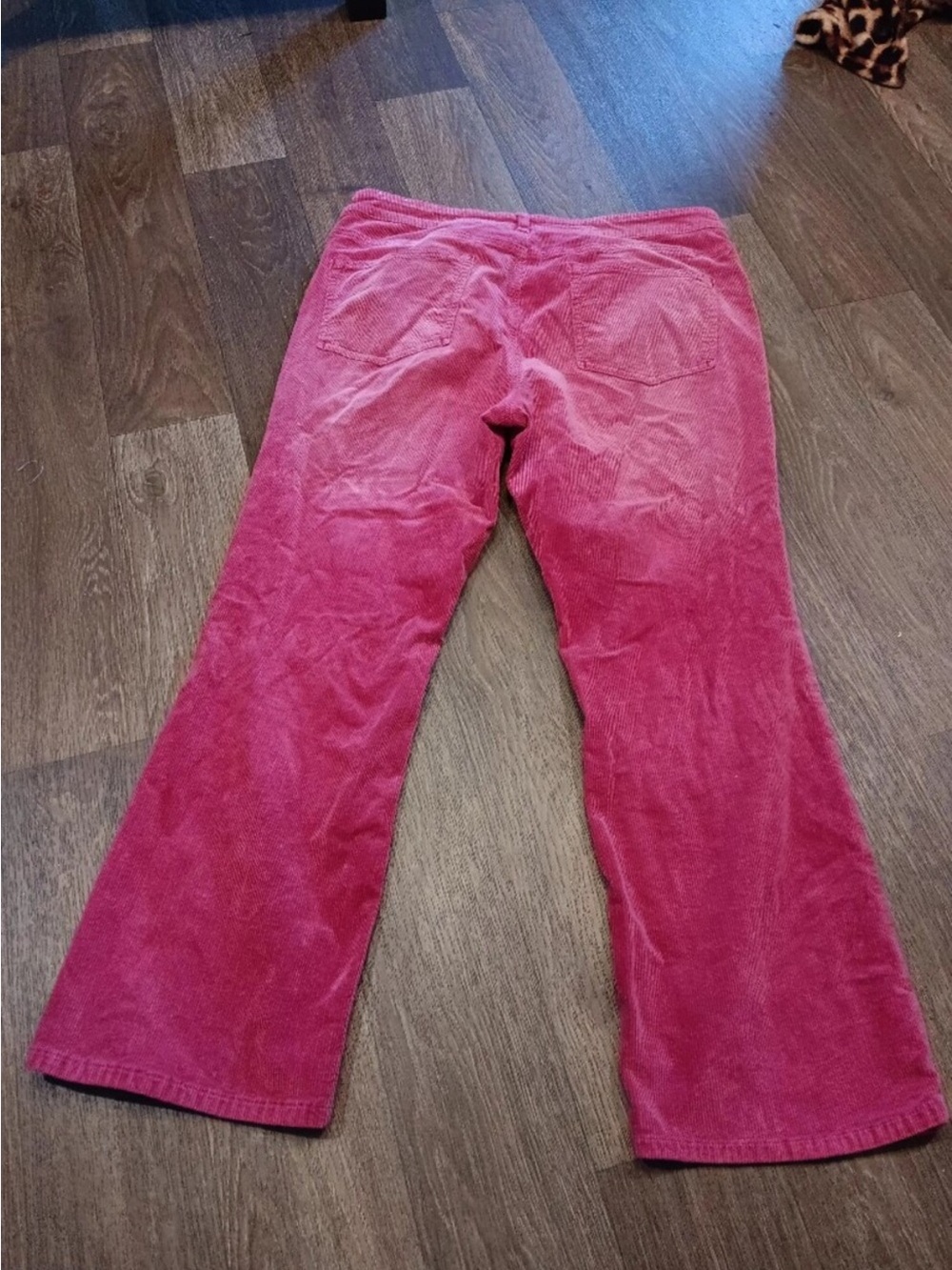 Pilcro Pink Corduroy Jeans - Picture 5 of 5